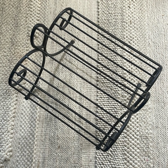 Wrought Iron Magazine Rack - Picture 5 of 8
